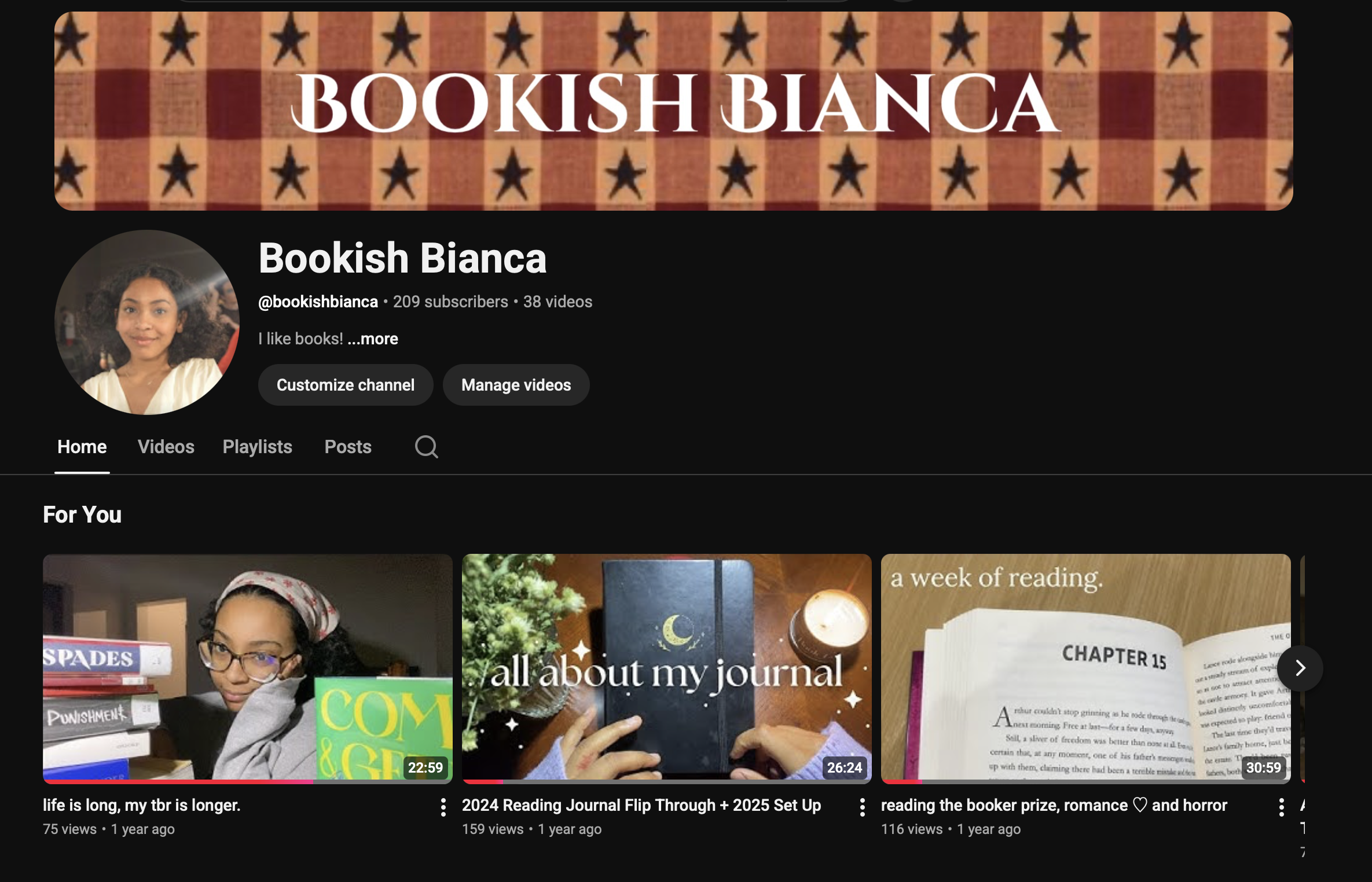 Bookish Bianca
